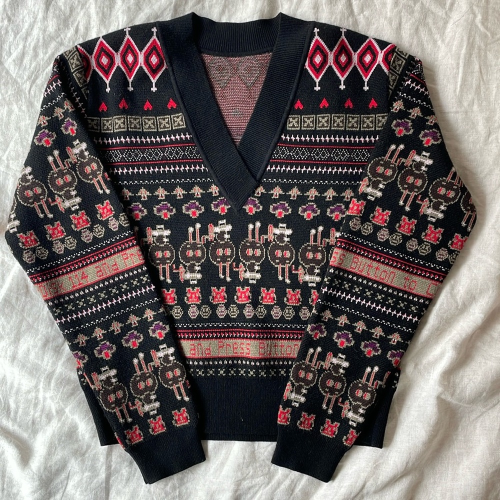 JNBY Black V Neck Sweater